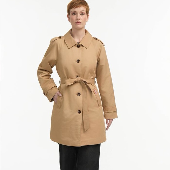 Hunter Women’s Stacy Water Resistant Trench Coat NWT - Picture 12 of 15